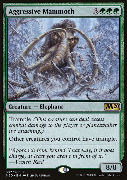 Aggressive Mammoth